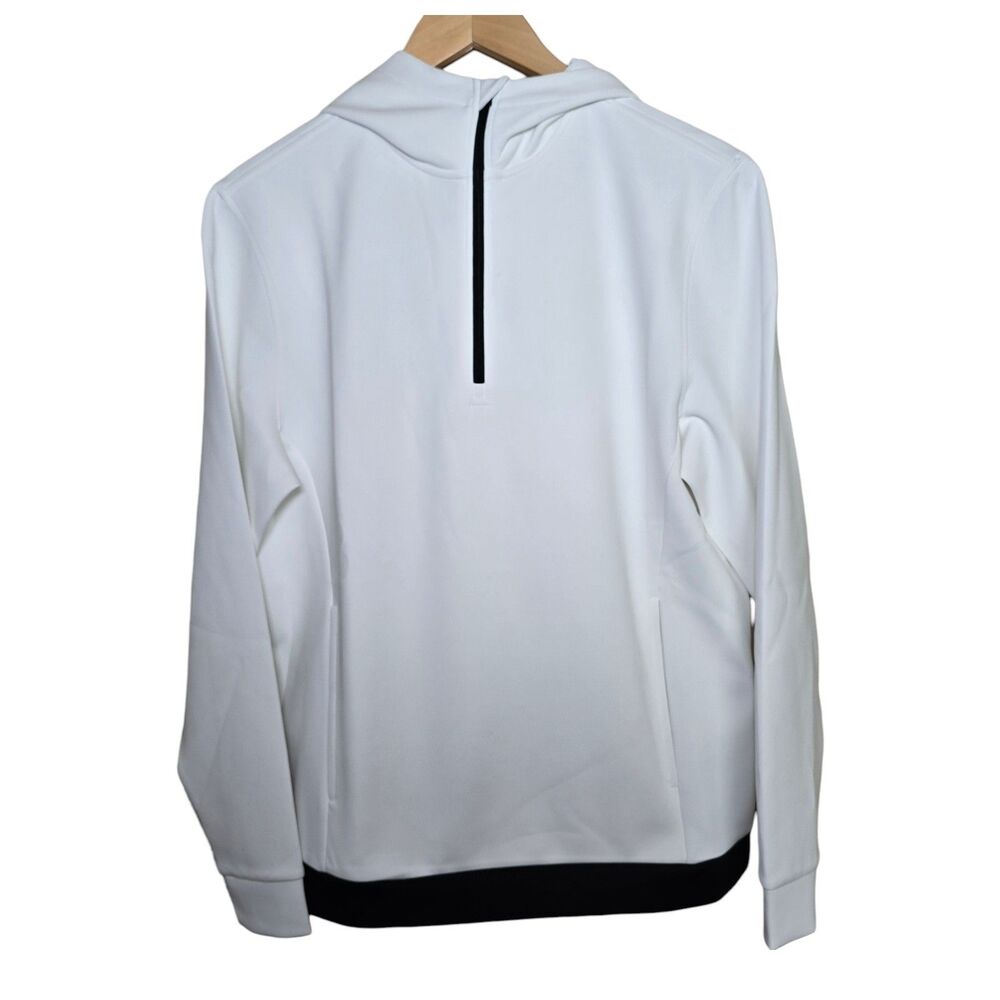 NWT Inward Half Tailwater Quarter Zip Hoodie Mens Small Golf Performance White